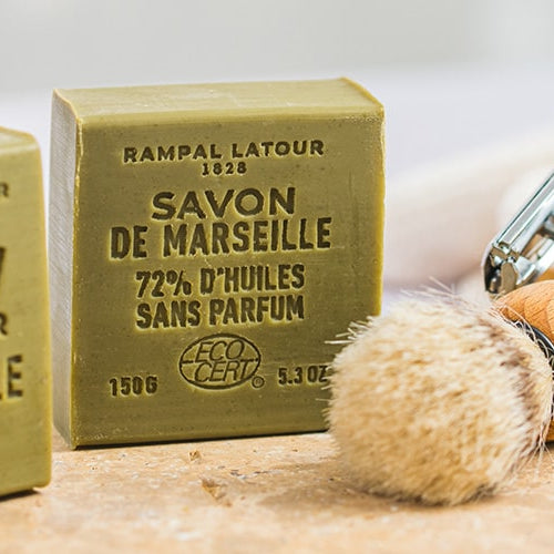 Savon de Marseille pour le rasage