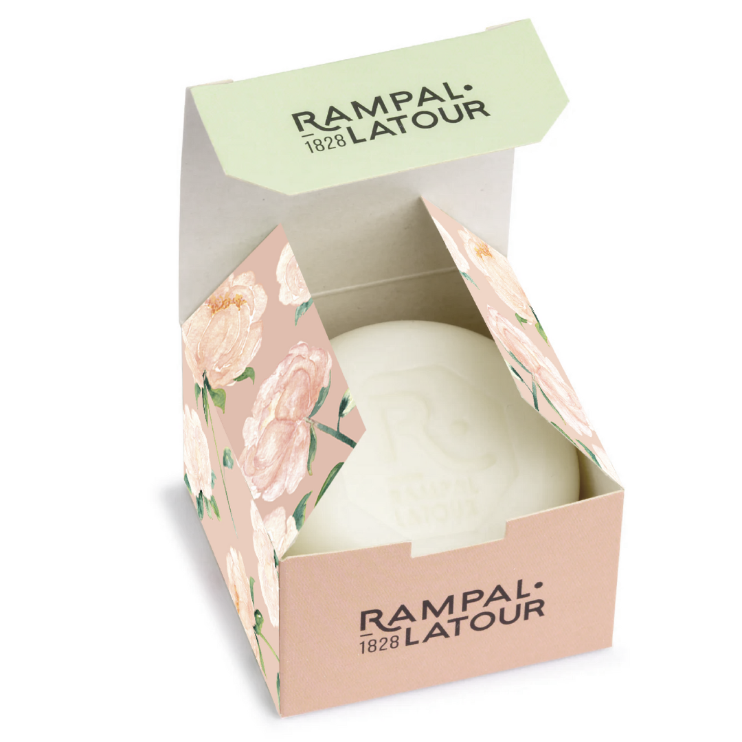 Savon surgras en coffret pivoine 125g