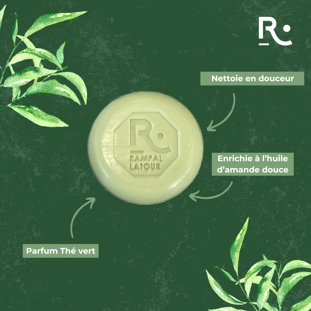 Savon surgras en coffret Thé Vert 125g