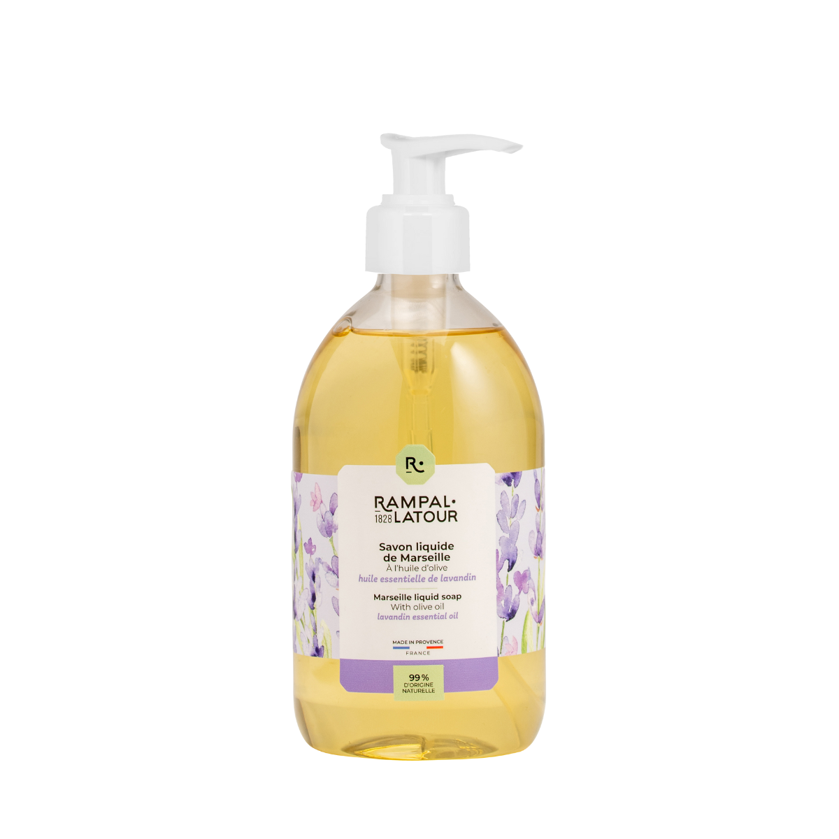 Marseille liquid soap Provençal lavender 500ml