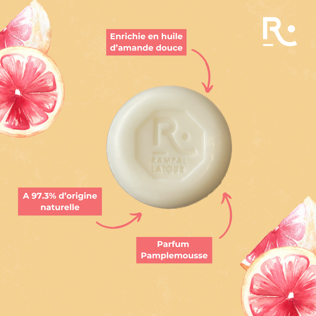 Savon surgras en coffret Cologne Pamplemousse 125g