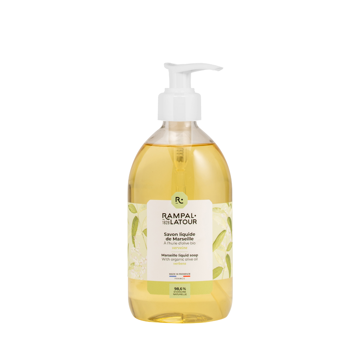 Liquid Marseille soap Verbena 500ml