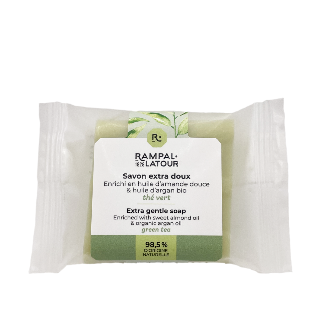 Mini savon surgras Thé vert 25g