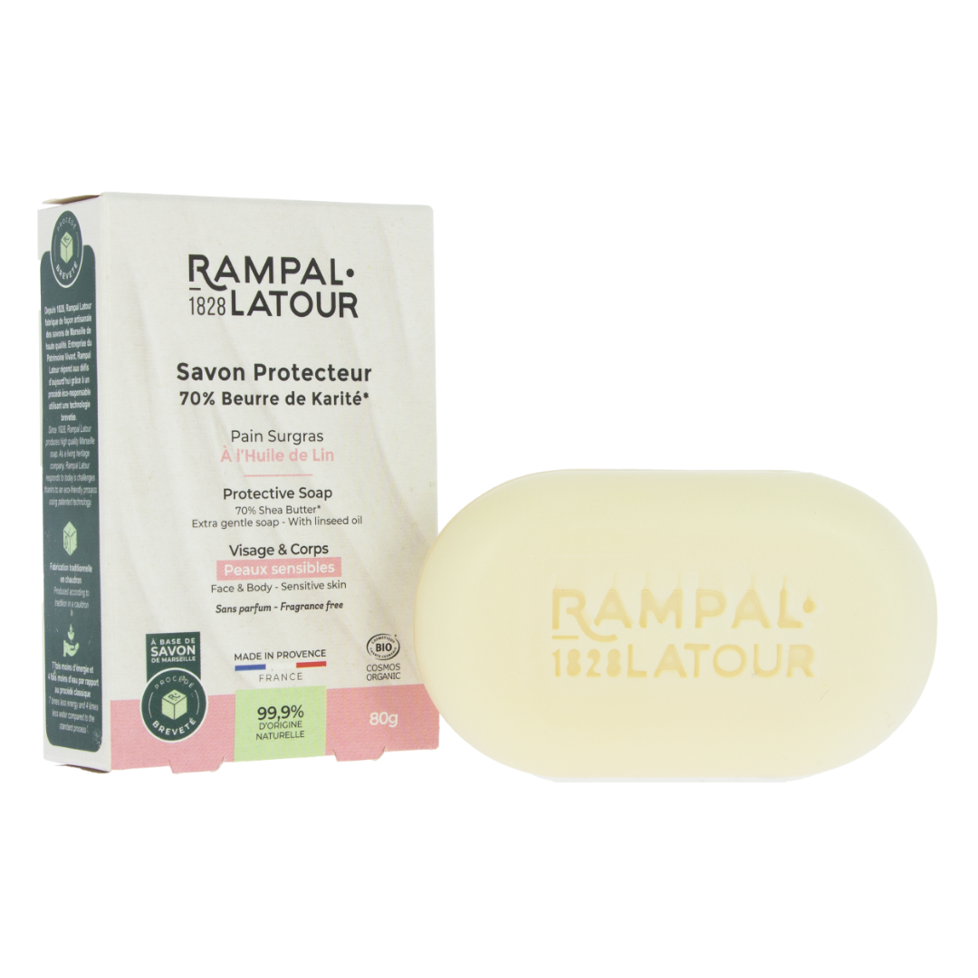 Savon protecteur de Marseille certifié bio, 80g