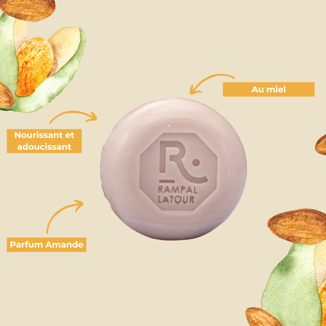 Savon surgras en coffret Amande 125g