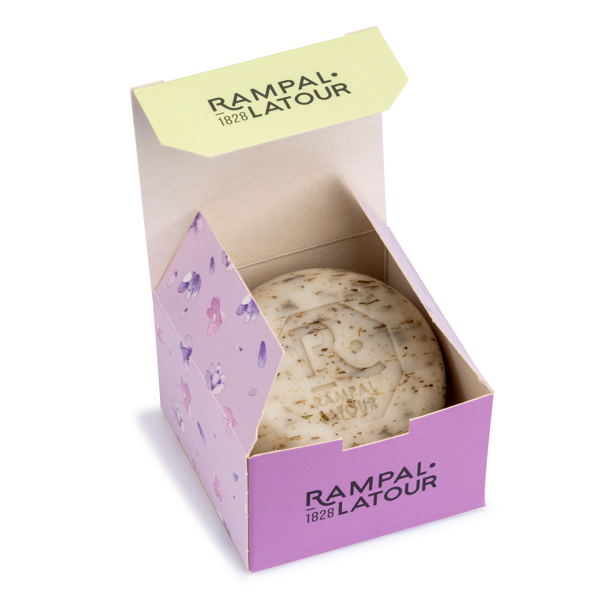 Superfatted soap in a gift box, Lavender Flowers scent, 125g