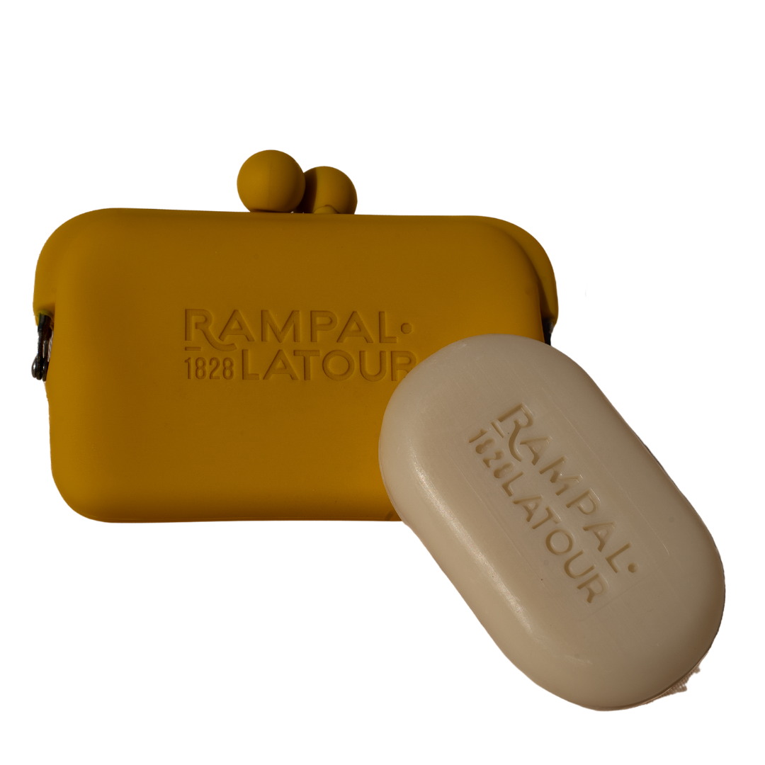 Soap dish for rectangular soap 100g Yellow