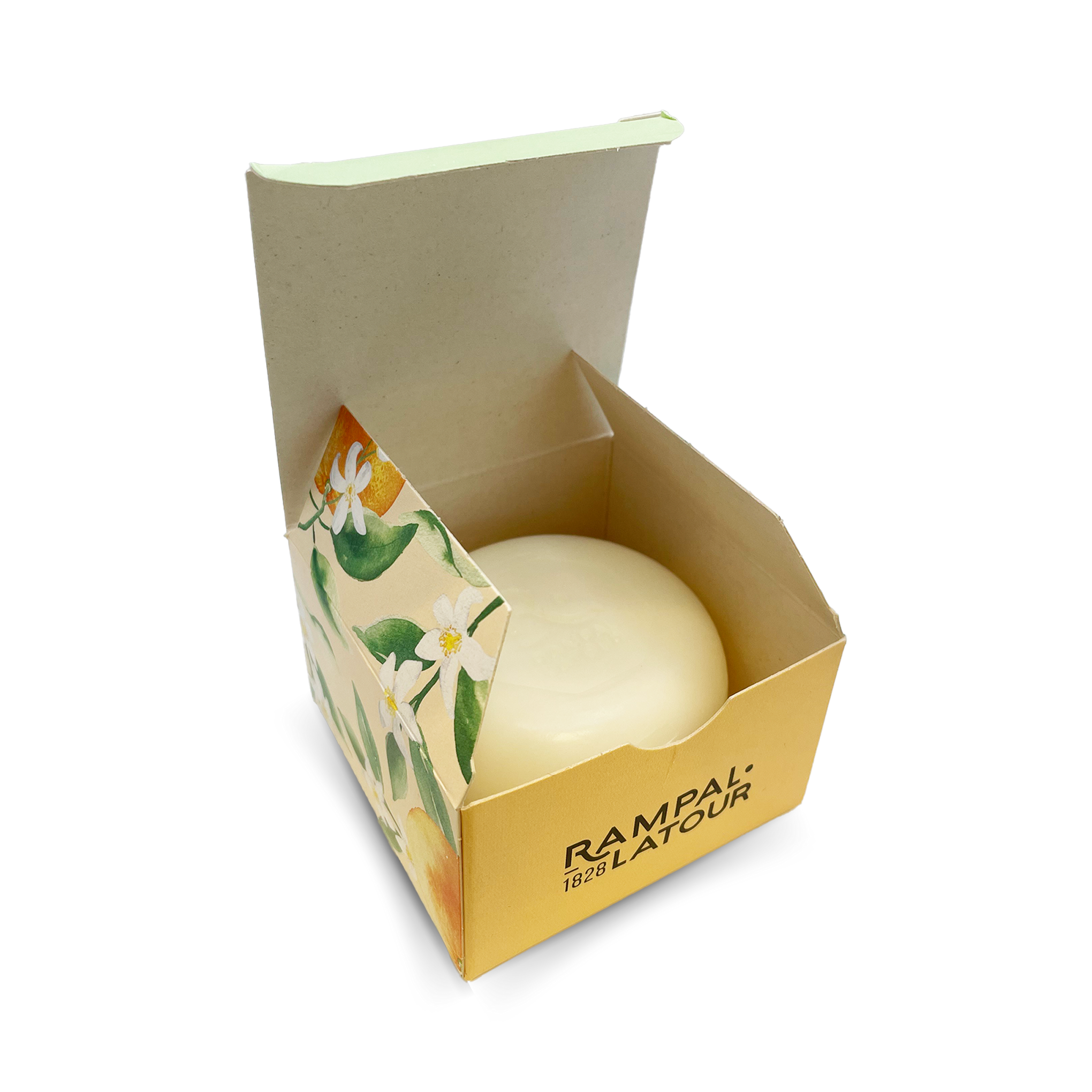 Round soap 125g orange blossom