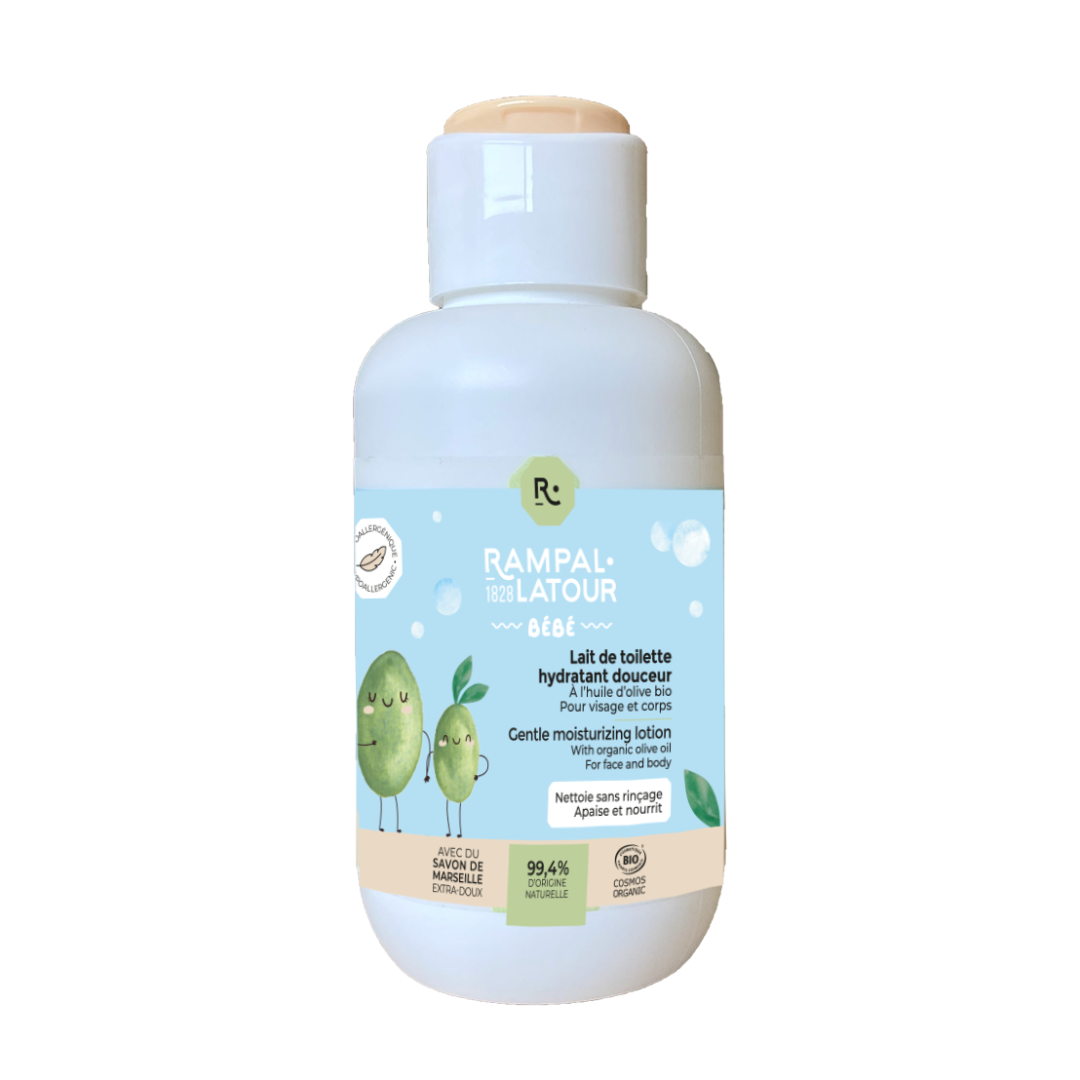 Lait de toilette hydratant douceur certifié bio 100ml - Cosmos Organic