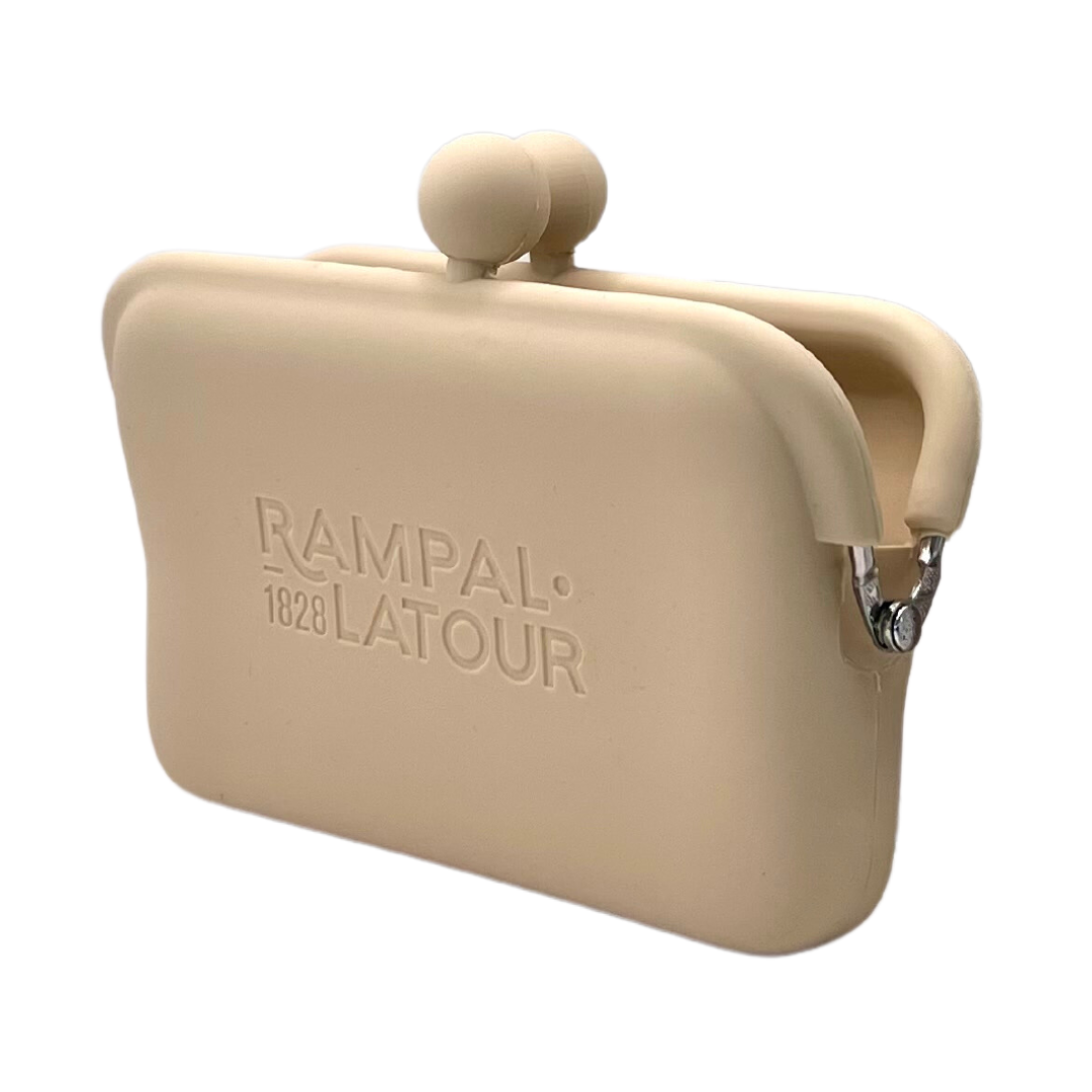 Soap dish for rectangular soap, 100g, cream