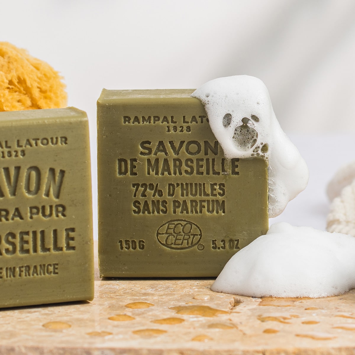Savon de Marseille à l'huile d'olive 150g - Cosmos Natural