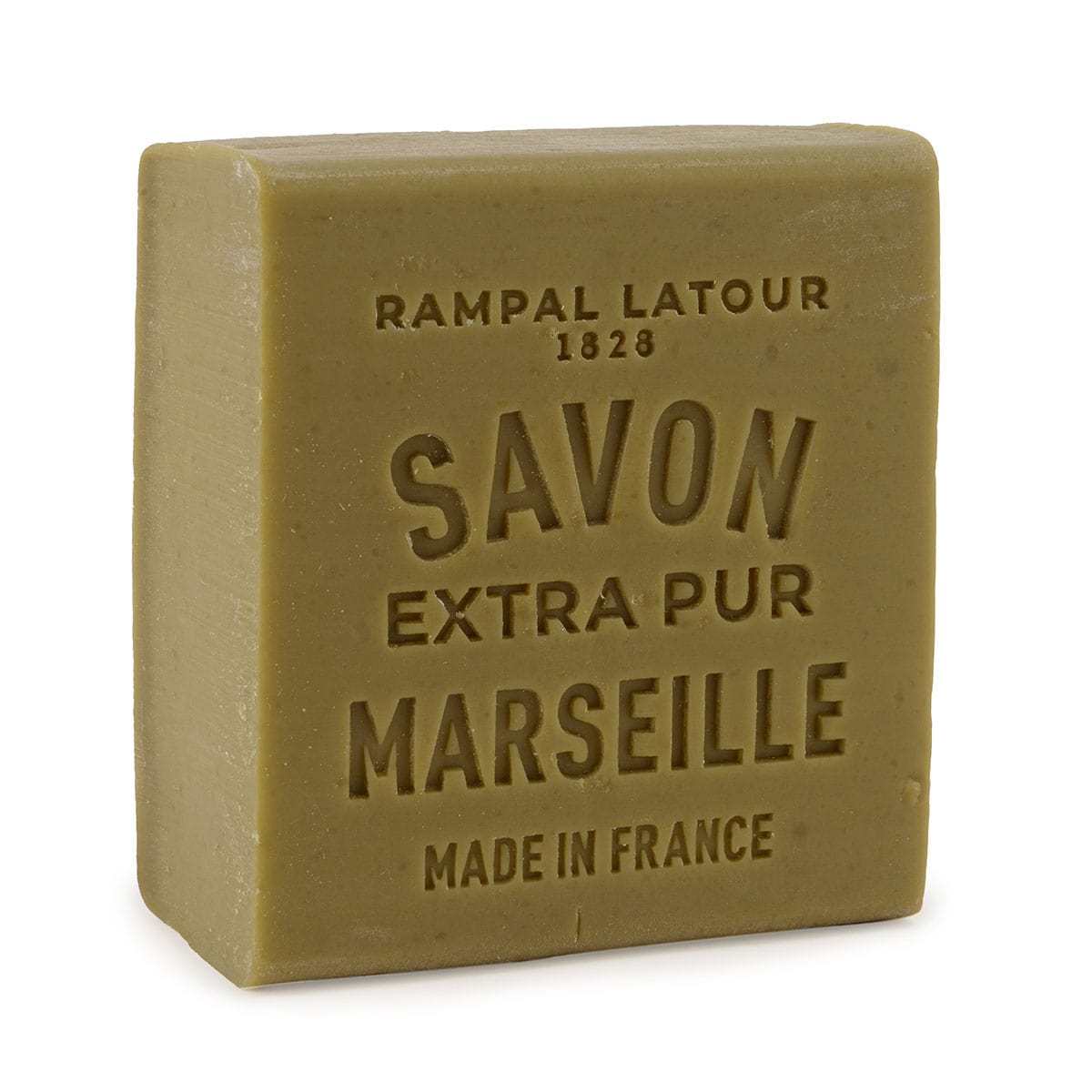 Bloc de savon de Marseille extra pur à l'huile d'olive Rampal Latour