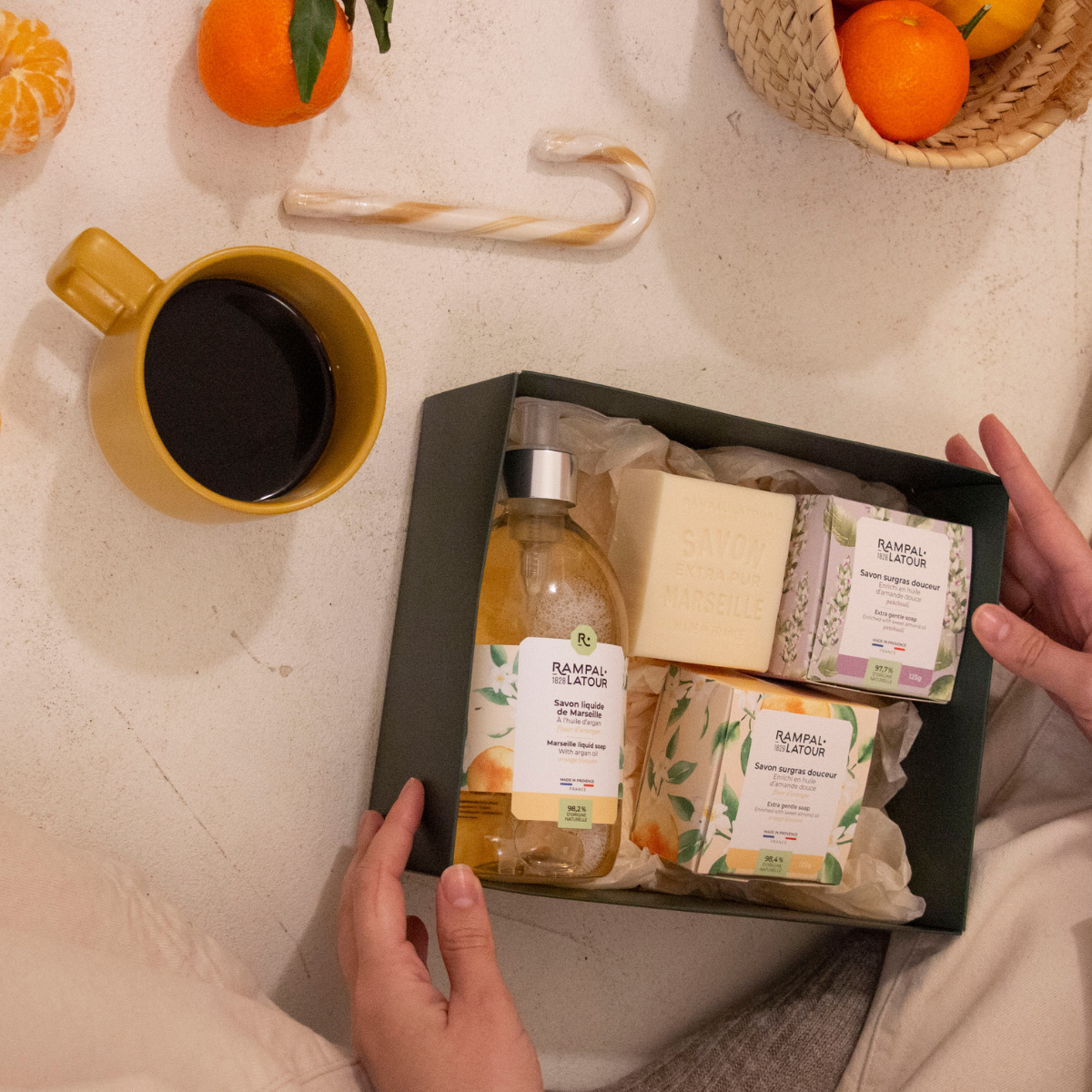 Coffret sieste sous l'oranger