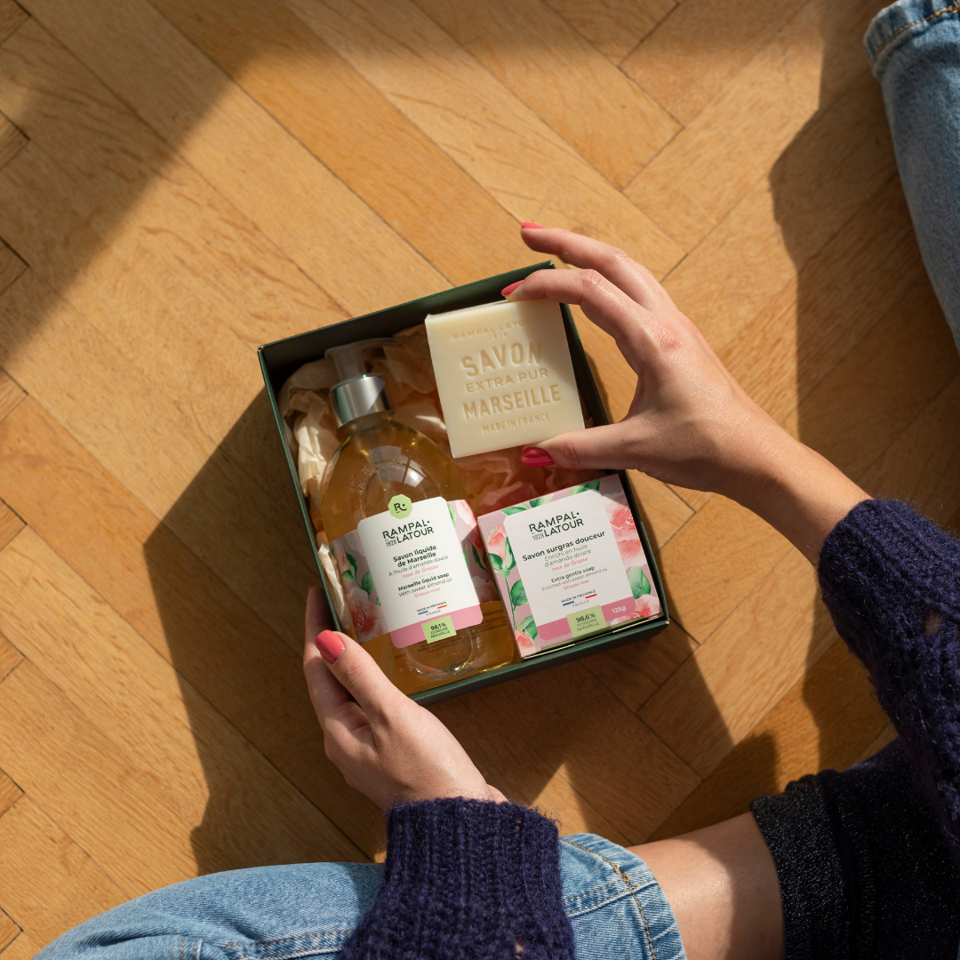 Coffret bouquet de roses