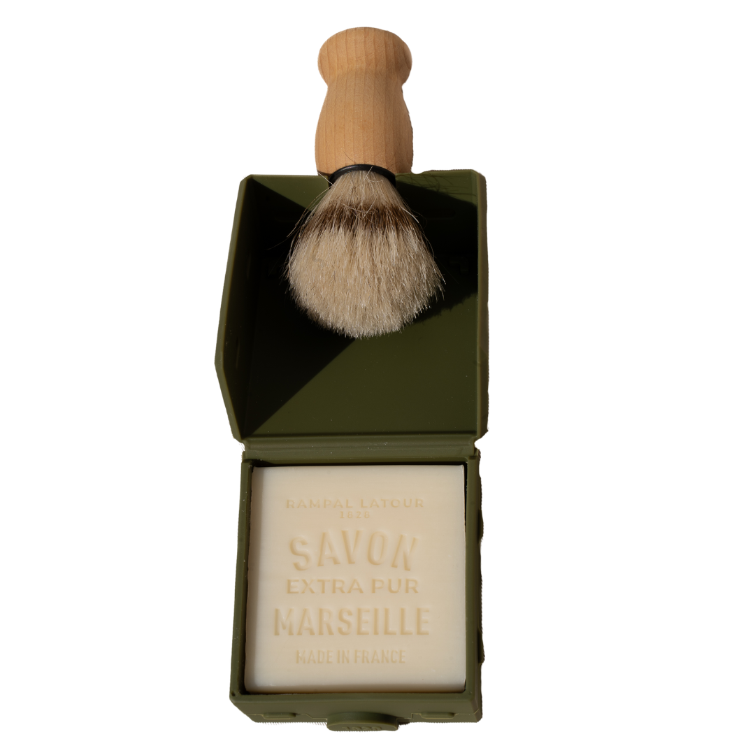 Porte savon pour savon de Marseille 150g Olive