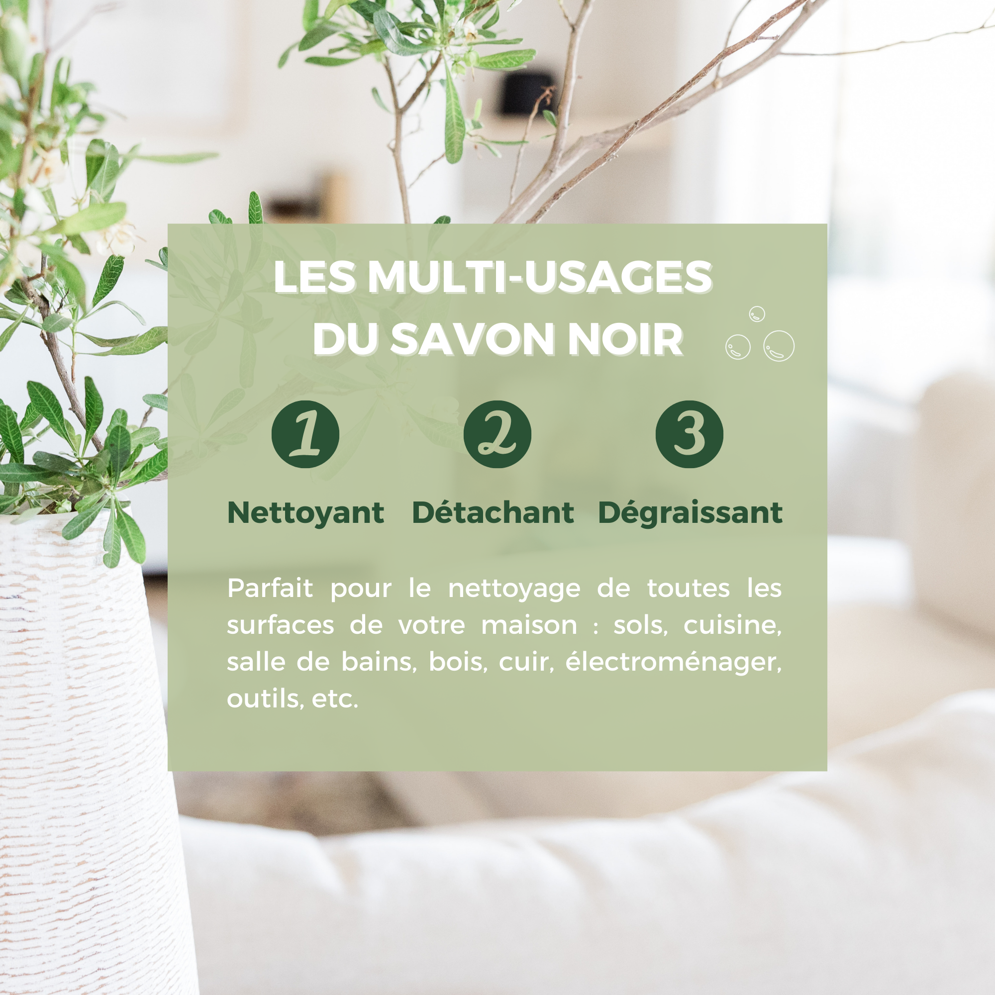 Savon noir à l'huile de lin Amande 5L - Ecodétergent