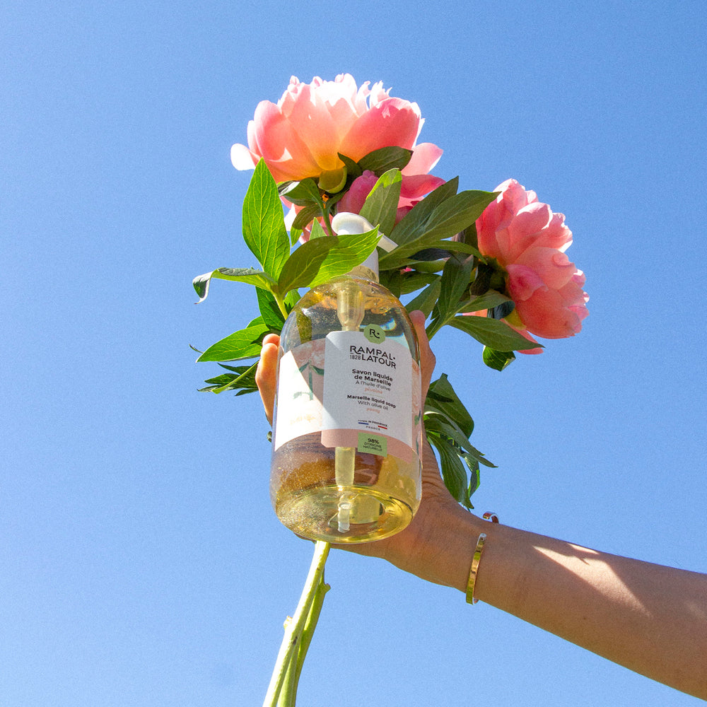 Savon liquide de Marseille Pivoine 500ml