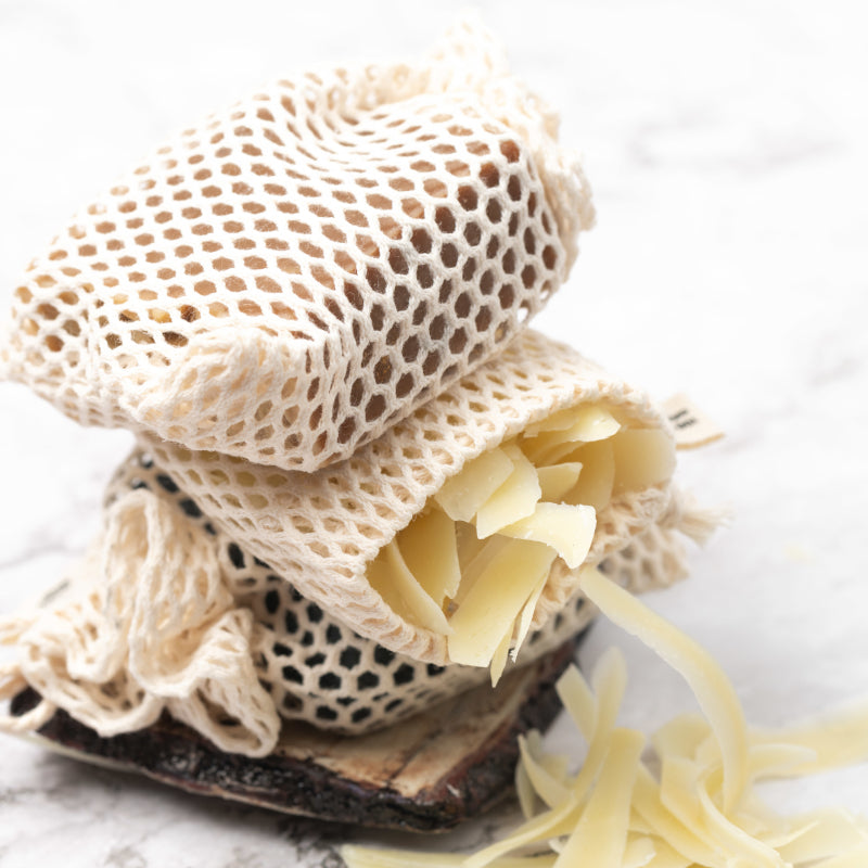 Sac à savon en sisal